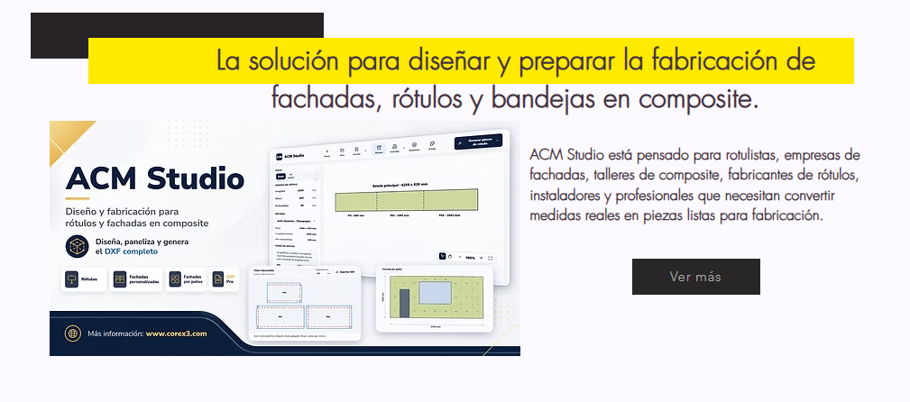 ACM Studio para diseño y fabricación